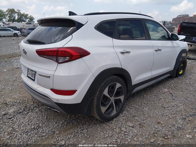 2017 Hyundai Tucson Limited მანქანა იყიდება აუქციონზე, vin: KM8J33A28HU423776, აუქციონის ნომერი: 45521817