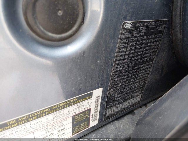 Продаж на аукціоні авто 2018 Land Rover Range Rover Velar P380 S, vin: SALYB2RV2JA714949, номер лоту: 45521877
