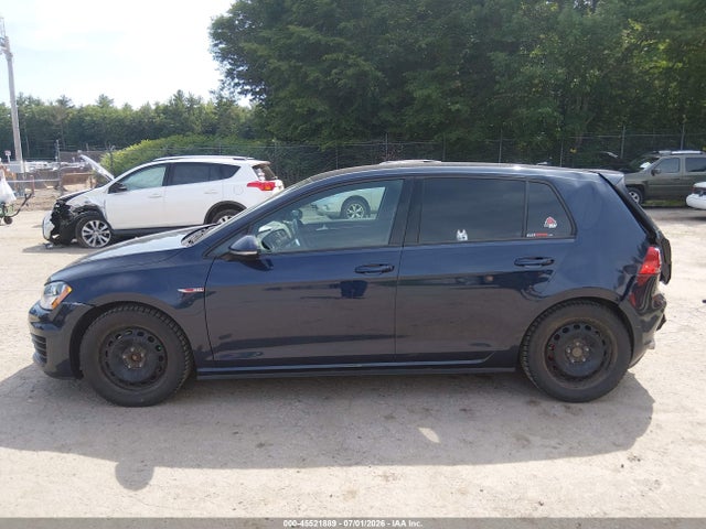 45521889 :رقم المزاد ، 3VW4T7AUXHM047464 vin ، 2017 Volkswagen Golf Gti Autobahn 4-door/s 4-door/se 4-door/sport 4-door مزاد بيع