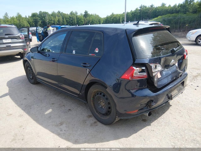 45521889 :رقم المزاد ، 3VW4T7AUXHM047464 vin ، 2017 Volkswagen Golf Gti Autobahn 4-door/s 4-door/se 4-door/sport 4-door مزاد بيع