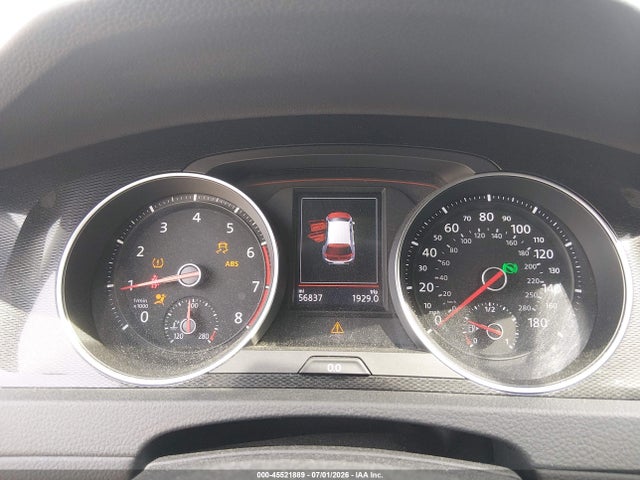 45521889 :رقم المزاد ، 3VW4T7AUXHM047464 vin ، 2017 Volkswagen Golf Gti Autobahn 4-door/s 4-door/se 4-door/sport 4-door مزاد بيع