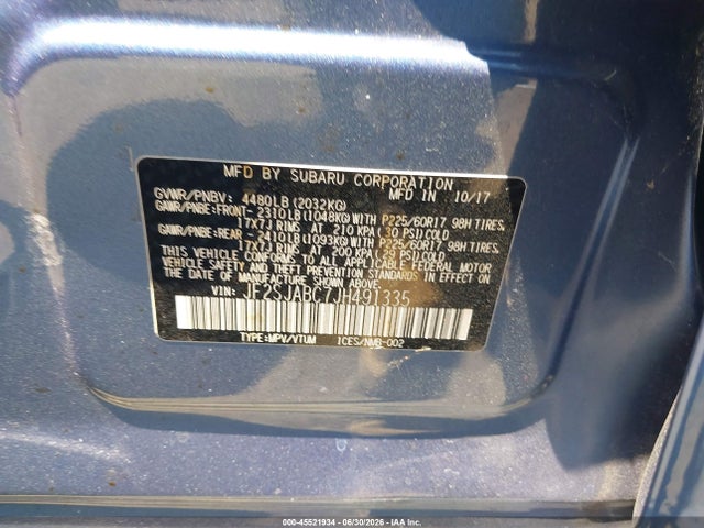 Subaru Forester 2.5i 2018 JF2SJABC7JH491335 Image 9
