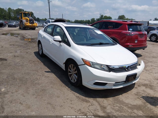 2012 Honda Civic Ex მანქანა იყიდება აუქციონზე, vin: 19XFB2F80CE057064, აუქციონის ნომერი: 45521946