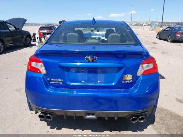 Продаж на аукціоні авто 2017 Subaru Wrx Premium, vin: JF1VA1E61H9810126, номер лоту: 45521969