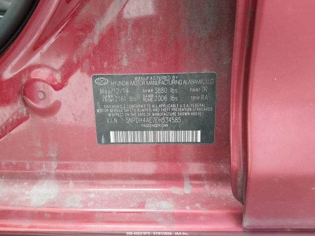 Продажа на аукционе авто 2014 Hyundai Elantra Se, vin: 5NPDH4AE7EH534585, номер лота: 45521975