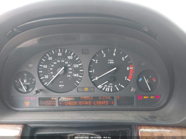 Продажа на аукционе авто 2001 Bmw 740il, vin: WBAGH83471DP22884, номер лота: 45521982