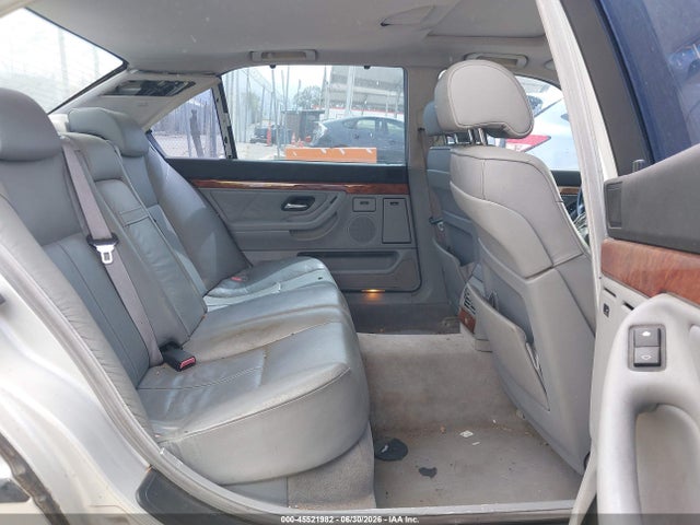 Aukcja sprzedaży 2001 Bmw 740il, vin: WBAGH83471DP22884, numer aukcji: 45521982