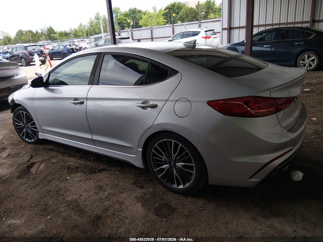 Продаж на аукціоні авто 2018 Hyundai Elantra Sport, vin: KMHD04LB0JU525300, номер лоту: 45522028