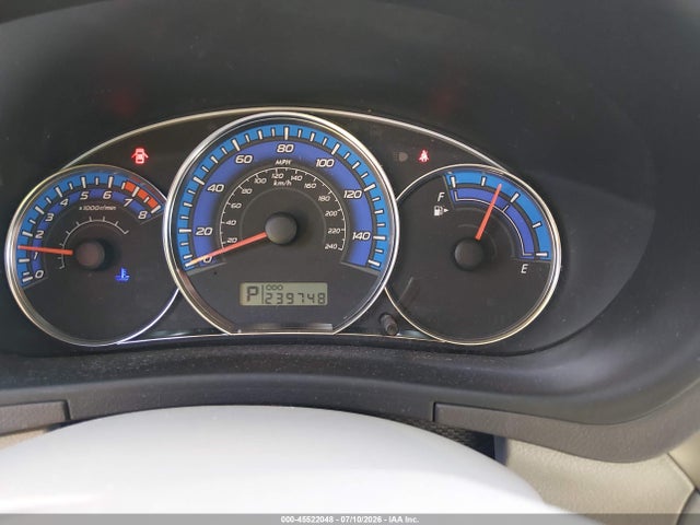 45522048 :رقم المزاد ، JF2SH66689H744686 vin ، 2009 Subaru Forester 2.5xt Limited مزاد بيع