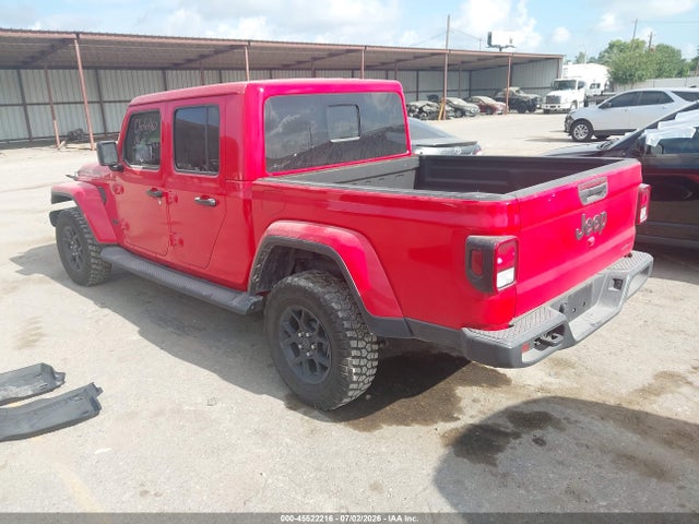 2025 Jeep Gladiator Texas Trail მანქანა იყიდება აუქციონზე, vin: 1C6PJTAGXSL522250, აუქციონის ნომერი: 45522216