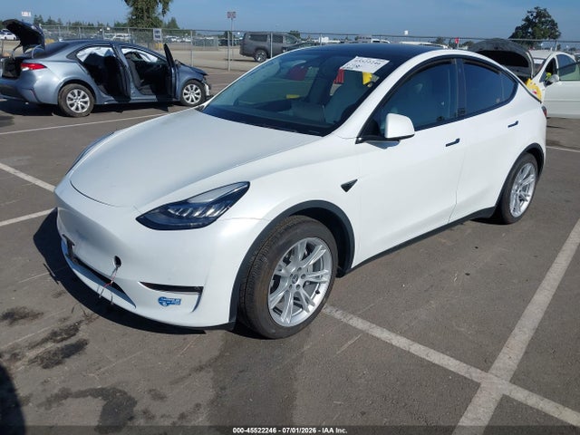 Продажа на аукционе авто 2021 Tesla Model Y Long Range Dual Motor All-wheel Drive, vin: 5YJYGDEE0MF299023, номер лота: 45522246