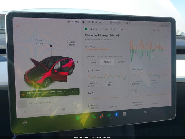 Продажа на аукционе авто 2021 Tesla Model Y Long Range Dual Motor All-wheel Drive, vin: 5YJYGDEE0MF299023, номер лота: 45522246