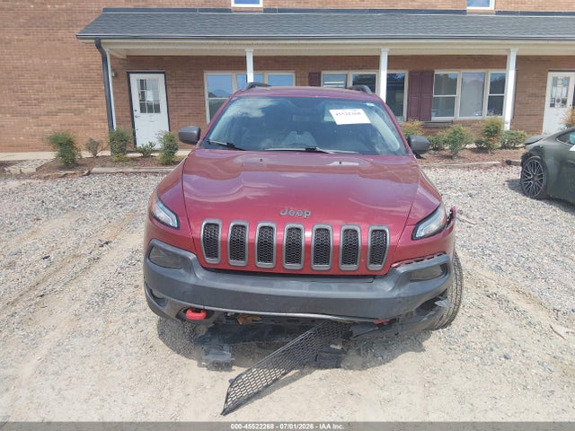 2015 Jeep Cherokee Trailhawk მანქანა იყიდება აუქციონზე, vin: 1C4PJMBS5FW529791, აუქციონის ნომერი: 45522268