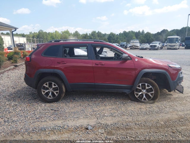 2015 Jeep Cherokee Trailhawk მანქანა იყიდება აუქციონზე, vin: 1C4PJMBS5FW529791, აუქციონის ნომერი: 45522268