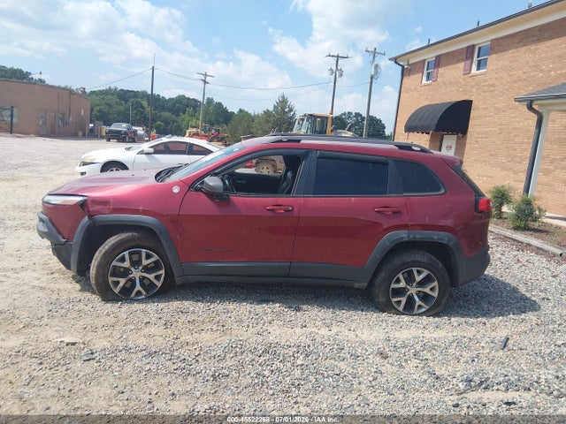 2015 Jeep Cherokee Trailhawk მანქანა იყიდება აუქციონზე, vin: 1C4PJMBS5FW529791, აუქციონის ნომერი: 45522268