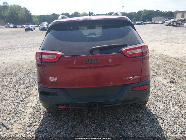 2015 Jeep Cherokee Trailhawk მანქანა იყიდება აუქციონზე, vin: 1C4PJMBS5FW529791, აუქციონის ნომერი: 45522268