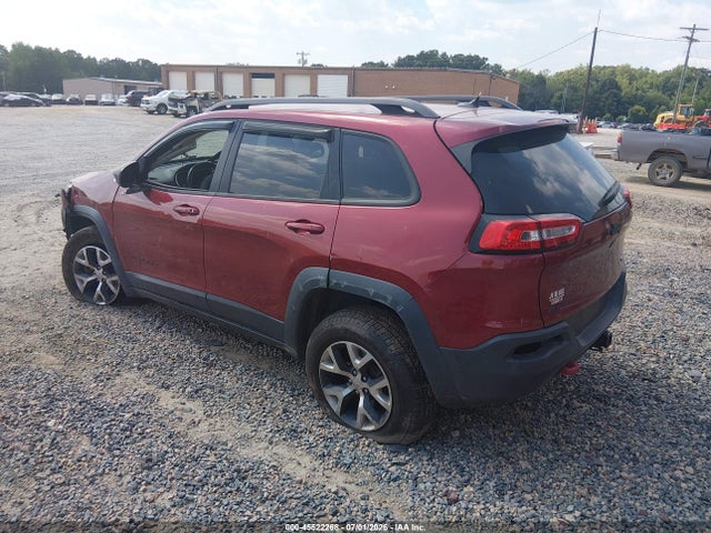 2015 Jeep Cherokee Trailhawk მანქანა იყიდება აუქციონზე, vin: 1C4PJMBS5FW529791, აუქციონის ნომერი: 45522268