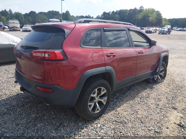 2015 Jeep Cherokee Trailhawk მანქანა იყიდება აუქციონზე, vin: 1C4PJMBS5FW529791, აუქციონის ნომერი: 45522268
