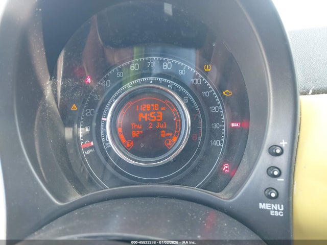 Aukcja sprzedaży 2012 Fiat 500 Sport, vin: 3C3CFFBR3CT140131, numer aukcji: 45522288