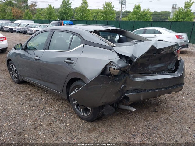 2025 Nissan Sentra Sv მანქანა იყიდება აუქციონზე, vin: 3N1AB8CV2SY217551, აუქციონის ნომერი: 45522293