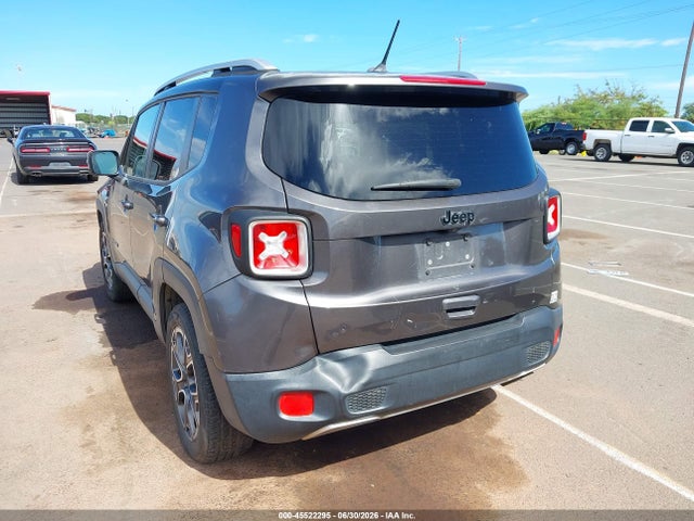 2016 Jeep Renegade Limited მანქანა იყიდება აუქციონზე, vin: ZACCJADT5GPC87585, აუქციონის ნომერი: 45522295