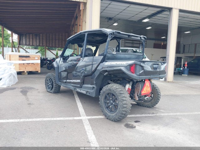 2021 Polaris General Xp 4 1000 Deluxe მანქანა იყიდება აუქციონზე, vin: 3NSGMD997MH211489, აუქციონის ნომერი: 45522300
