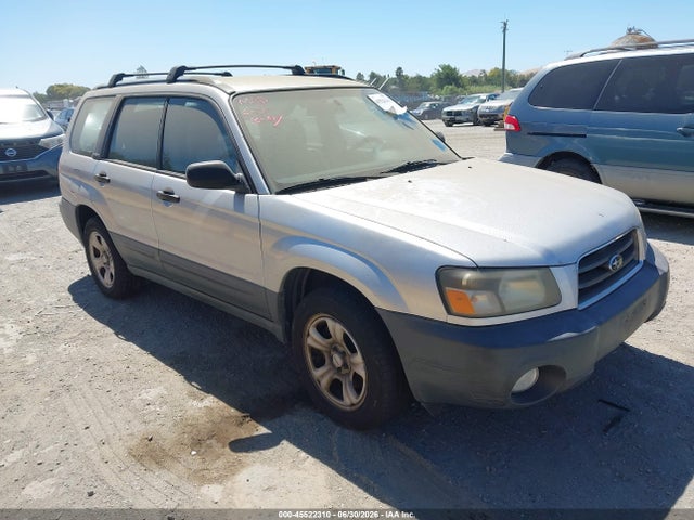2003 Subaru Forester X მანქანა იყიდება აუქციონზე, vin: JF1SG63673H762325, აუქციონის ნომერი: 45522310