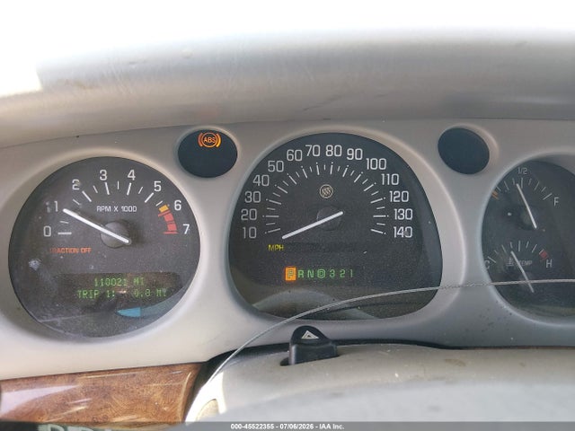 Aukcja sprzedaży 2000 Buick Lesabre Limited, vin: 1G4HR54K6YU272179, numer aukcji: 45522355