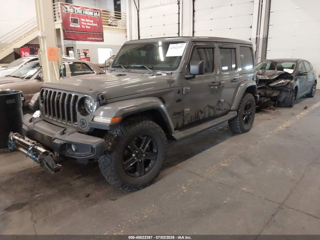 1C4HJXEGXMW776203 Jeep Wrangler Unlimited Sahara Altitude 4x4