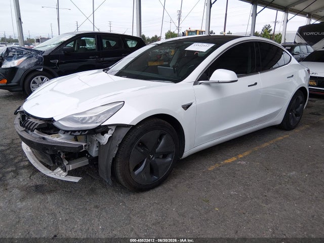 Продажа на аукционе авто 2018 Tesla Model 3 Long Range/mid Range, vin: 5YJ3E1EA2JF038743, номер лота: 45522412