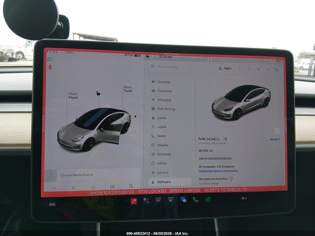 Tesla Model 3 Long Range/mid Range 2018 5YJ3E1EA2JF038743 Image 7