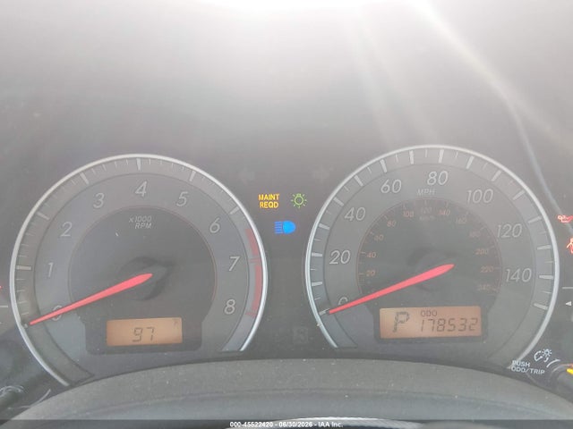 Aukcja sprzedaży 2010 Toyota Corolla S, vin: 1NXBU4EE3AZ278809, numer aukcji: 45522420
