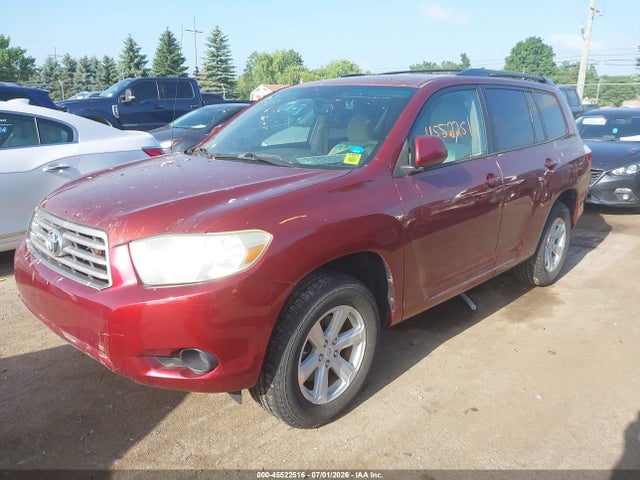 2010 Toyota Highlander მანქანა იყიდება აუქციონზე, vin: 5TDZA3EH8AS005000, აუქციონის ნომერი: 45522516