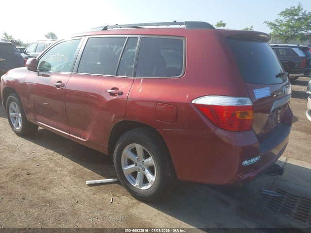 Aukcja sprzedaży 2010 Toyota Highlander, vin: 5TDZA3EH8AS005000, numer aukcji: 45522516