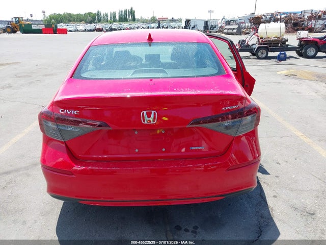 Aukcja sprzedaży 2025 Honda Civic Hybrid Sport/sport Touring, vin: 2HGFE4F81SH336496, numer aukcji: 45522529