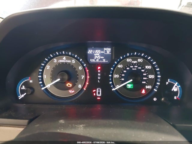 Aukcja sprzedaży 2012 Honda Odyssey Ex-l, vin: 5FNRL5H6XCB107258, numer aukcji: 45522538