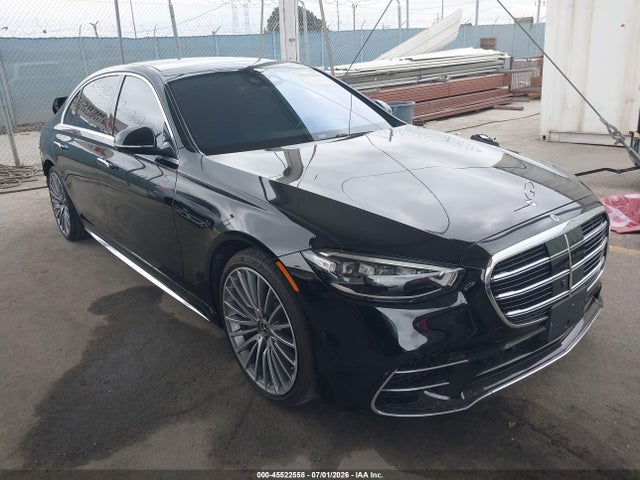 2022 Mercedes-benz S 500 4matic მანქანა იყიდება აუქციონზე, vin: W1K6G6DB1NA078251, აუქციონის ნომერი: 45522558