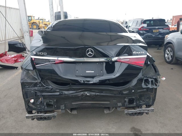 Auction sale of the 2022 Mercedes-benz S 500 4matic, vin: W1K6G6DB1NA078251, lot number: 45522558