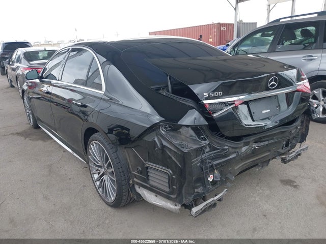 Auction sale of the 2022 Mercedes-benz S 500 4matic, vin: W1K6G6DB1NA078251, lot number: 45522558