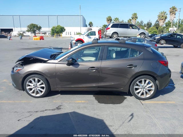 Продаж на аукціоні авто 2016 Mazda Mazda3 S Grand Touring, vin: JM1BM1N30G1276706, номер лоту: 45522559