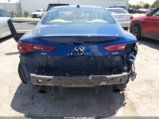 Продаж на аукціоні авто 2019 Infiniti Q60 3.0t Luxe, vin: JN1EV7EL6KM290083, номер лоту: 45522601