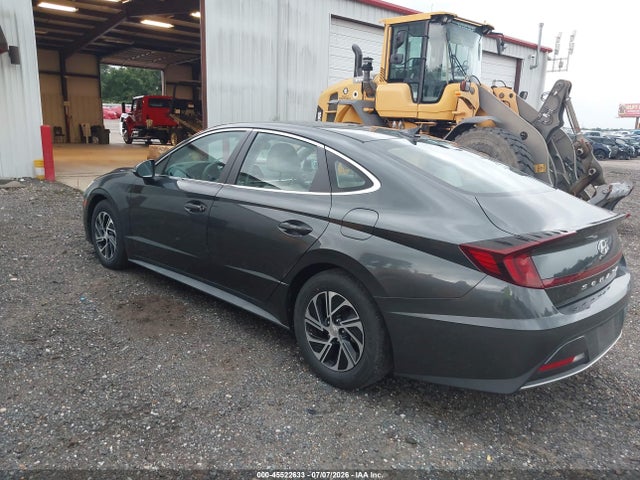 Hyundai Sonata Blue 2021 KMHL24JJ7MA028976 Image 3