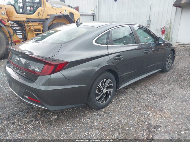 Hyundai Sonata Blue 2021 KMHL24JJ7MA028976 Image 4