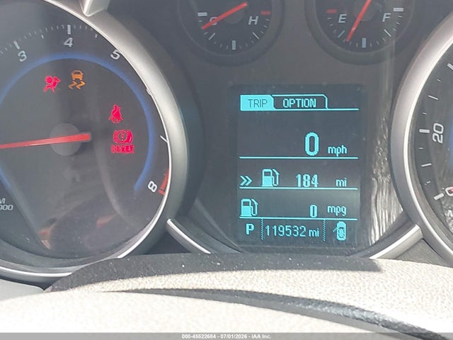 1G1PC5SB2F7240306 Chevrolet Cruze 1lt Auto