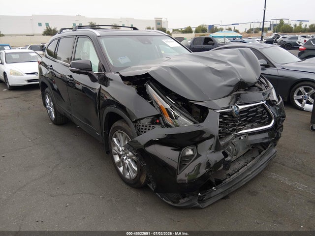 5TDXBRCH3PS124558 Toyota Highlander Hybrid Limited