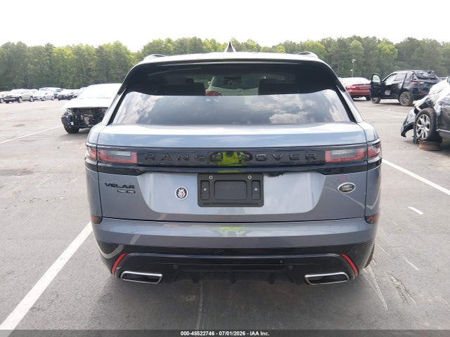 45522746 :رقم المزاد ، SALYM2RV4JA758543 vin ، 2018 Land Rover Range Rover Velar P380 First Edition/p380 Hse R-dynamic مزاد بيع
