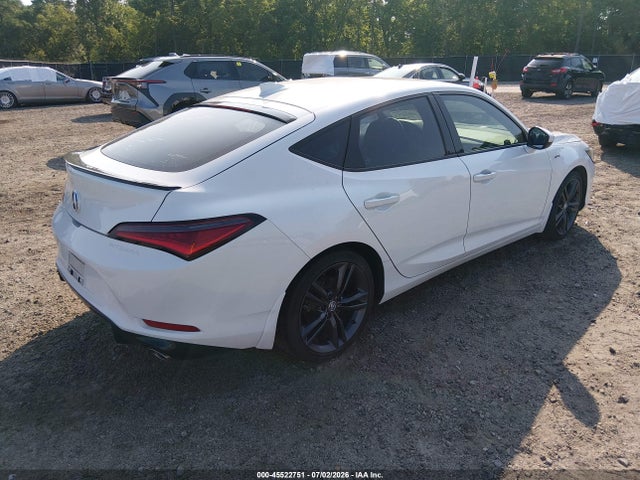 2024 Acura Integra A-spec მანქანა იყიდება აუქციონზე, vin: 19UDE4H35RA001498, აუქციონის ნომერი: 45522751