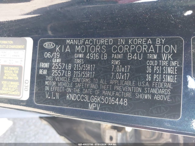 KIA Niro Ev Ex 2019 KNDCC3LG6K5016448 Image 9
