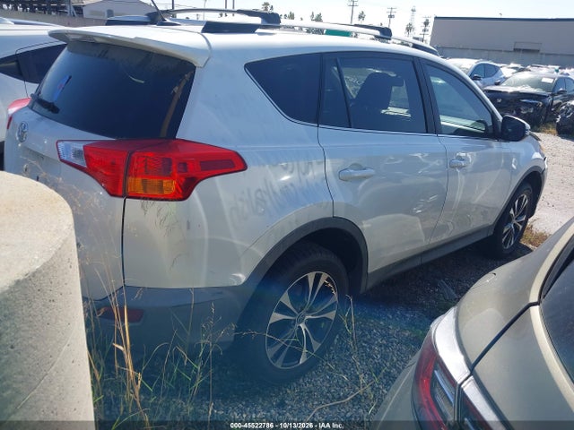 2015 Toyota Rav4 Limited მანქანა იყიდება აუქციონზე, vin: 2T3YFREV7FW190751, აუქციონის ნომერი: 45522786