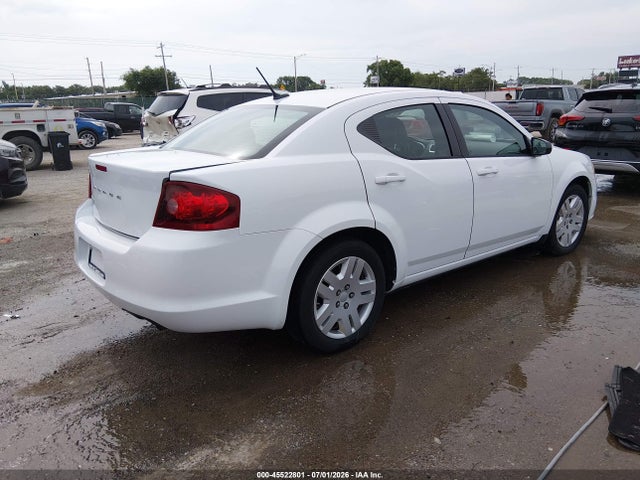Aukcja sprzedaży 2013 Dodge Avenger Se, vin: 1C3CDZAB2DN719060, numer aukcji: 45522801